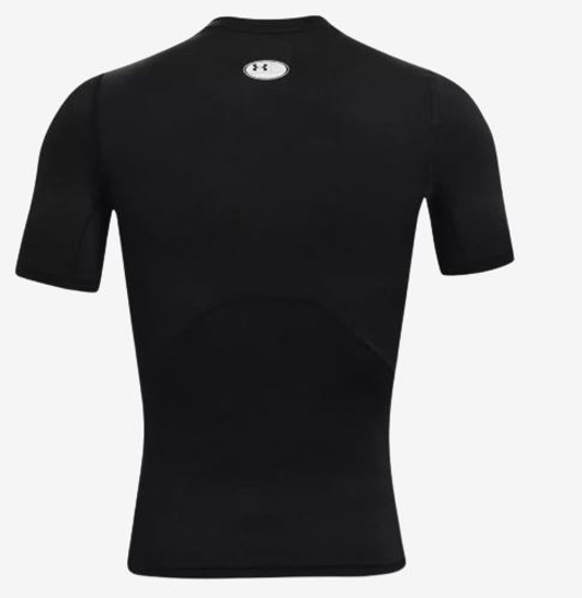 UNDER ARMOUR m majica 1361518-001 HEATGEAR SHORT SLEEVE black