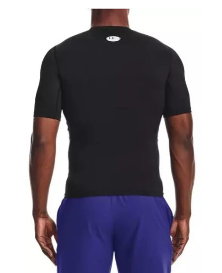 UNDER ARMOUR m majica 1361518-001 HEATGEAR SHORT SLEEVE black