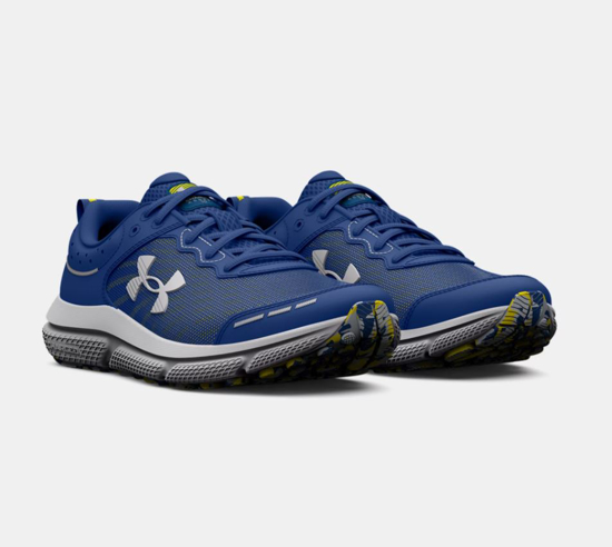 UNDER ARMOUR otr copati 3026182-400 BOYS' GRADE SCHOOL ASSERT 10 blue yellow