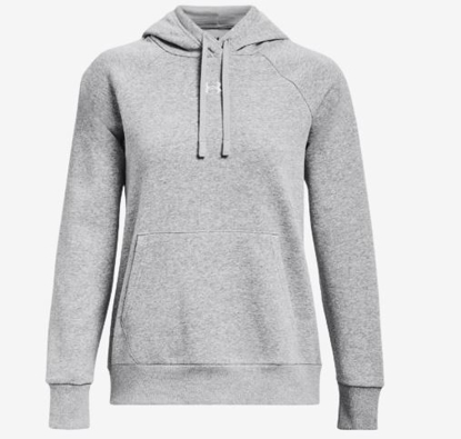 UNDER ARMOUR ž kapucar 1379500-013 RIVAL FLEECE grey