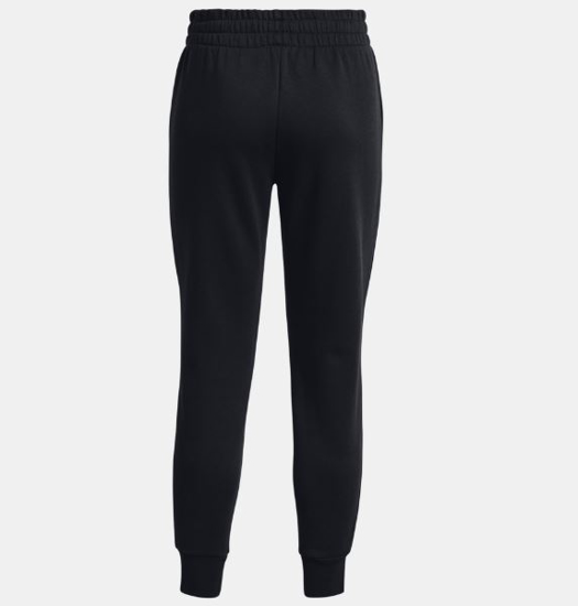 UNDER ARMOUR ž hlače 1379438-001 RIVAL FLEECE JOGGERS black