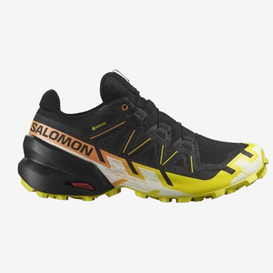 SALOMON m trail copati 474654 SPEEDCROSS 6 GTX black/sulphur spring/bird of paradise