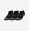 UNDER ARMOUR nogavice 1379526-001 PERFORMANCE COTTON 3PK NS black pitch gray