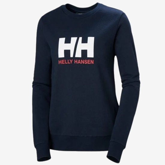 HELLY HANSEN ž pulover  34462-597 LOGO CREW SWEATSHIRT 2.0 navy