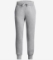 UNDER ARMOUR otr hlače RIVAL FLEECE mod gray light heather white
