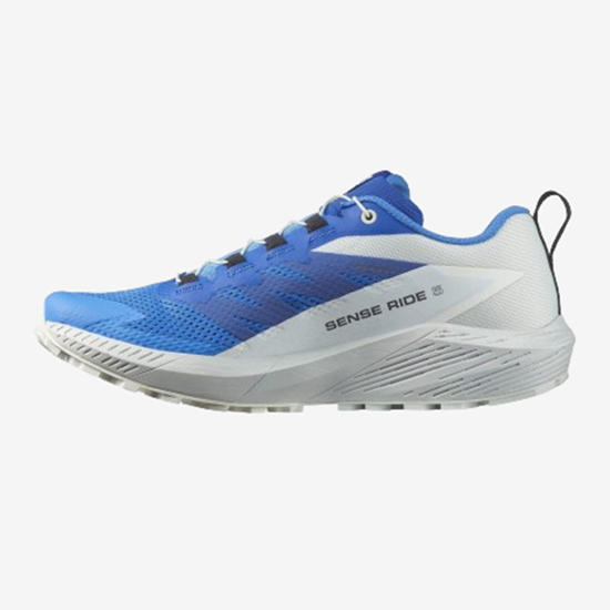 SALOMON m trail copati 473118 SENSE RIDE 5 ibiza blue/lapis blue/white