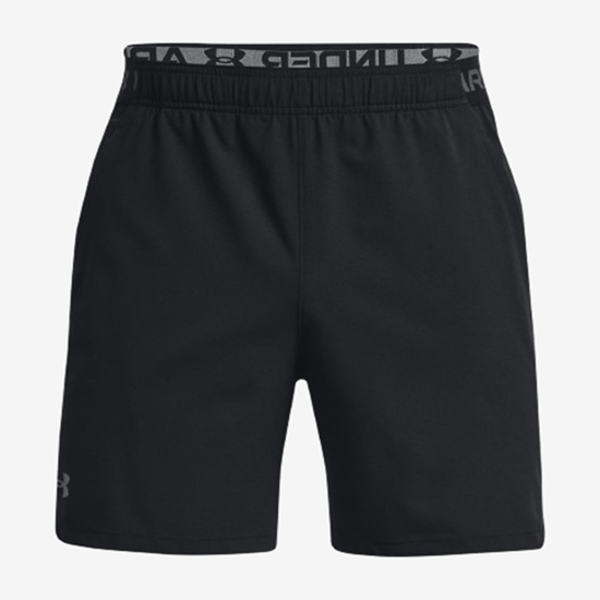 UNDER ARMOUR m hlače 1373718-001 VANISH WOVEN 6'' SHORTS black pitch gray