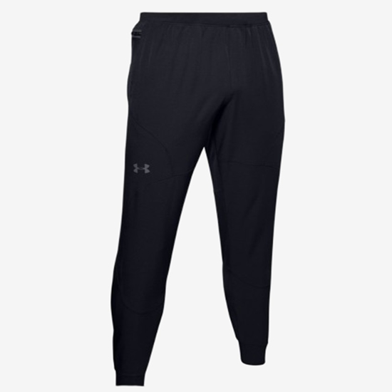 UNDER ARMOUR m hlače 1352027-001 UNSTOPPABLE JOGGERS black pitch gray