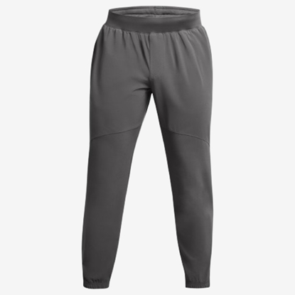 UNDER ARMOUR m hlače 1382119-025 STRETCH WOVEN JOGGERS castlerock black