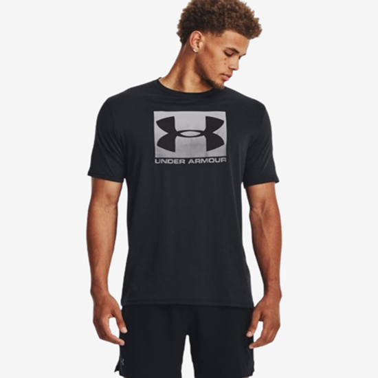 UNDER ARMOUR m majica 1329581-001 BOXED SPORTSTYLE SHORT SLEEVE T-SHIRT black graphite