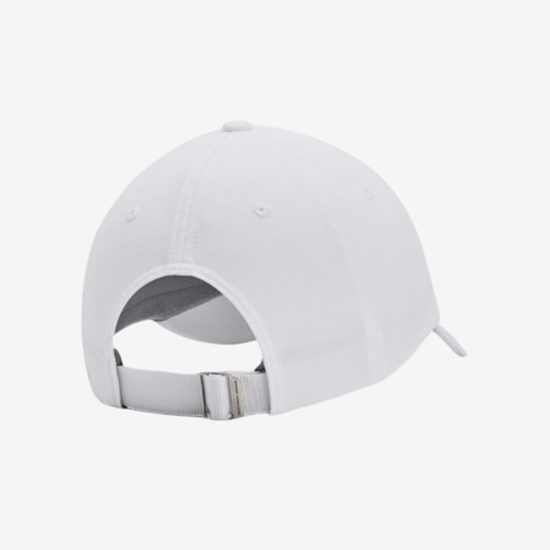 UNDER ARMOUR šilt kapa 1376705-100 W BLITZING ADJUSTABLE CAP white halo gray