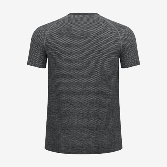 ODLO m majica 313942 15700 THE ESSENTIALS SEAMLESS RUNNING T-SHIRT grey melange