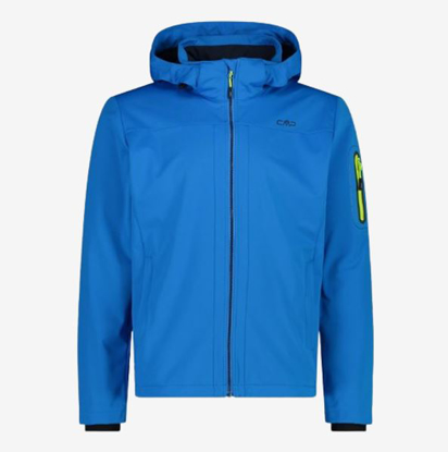 CMP m jakna 39A5027 L565 ZIP HOOD LIGHT SOFTSHELL royal