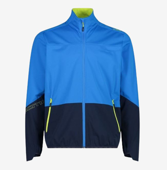 CMP m softshell 34A7557 L565 MAN JACKET LIGHT b.blue limed silver