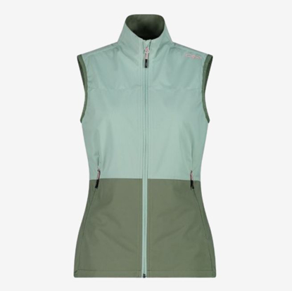 CMP ž brezrokavnik 34A6616 E421 VEST EXTRALIGHT SOFTSHELL salvia rose silver