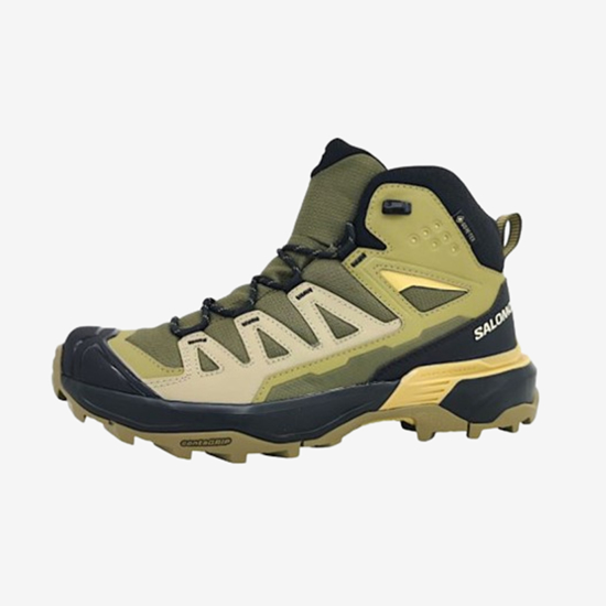 SALOMON m pohodni čevlji  474477 X ULTRA 360 MID GTX olive night/slate green/southern moss