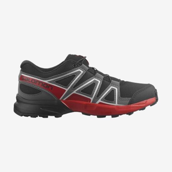 SALOMON otr trail copati 472792 SPEEDCROSS J black/quiet shade/high risk red