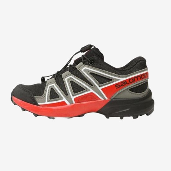 SALOMON otr trail copati 472792 SPEEDCROSS J black/quiet shade/high risk red