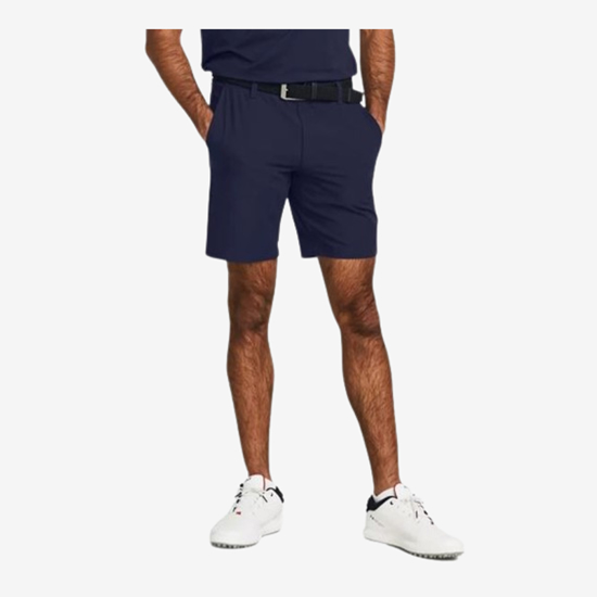 UNDER ARMOUR m golf hlače 1384467-410 DRIVE TAPERED GOLF SHORTS navy