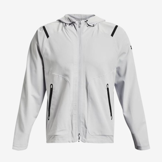 UNDER ARMOUR m jakna 1370494-014 UNSTOPPABLE JACKET halo gray black