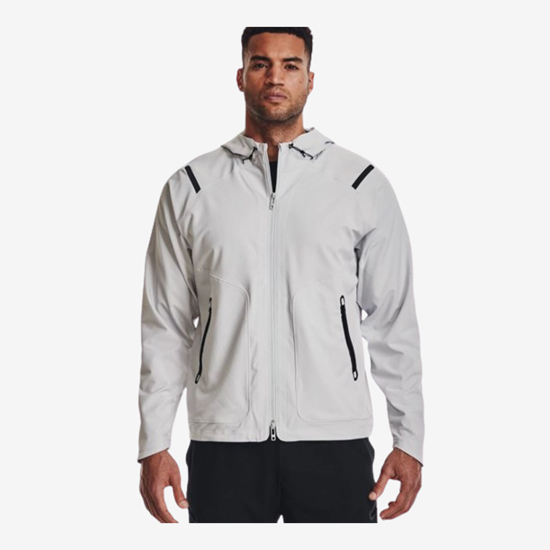 UNDER ARMOUR m jakna 1370494-014 UNSTOPPABLE JACKET halo gray black