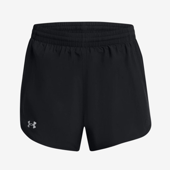 UNDER ARMOUR ž hlače 1382440-001 FLY BY 2 IN 1 SHORTS black