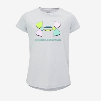 UNDER ARMOUR otr majica 1382979-011 COLORBLOCK bright grey