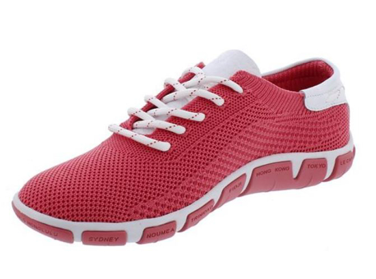 TBS ž jadralni čevlji Q7D76 JAZARIA fraise blanc