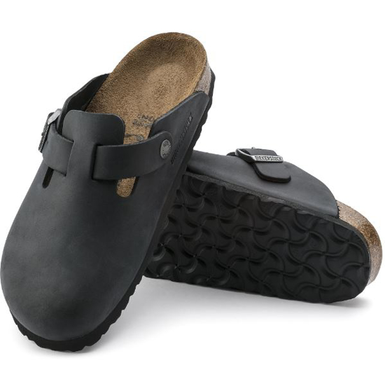 BIRKENSTOCK natikači 59463 BOSTON -narrow- black