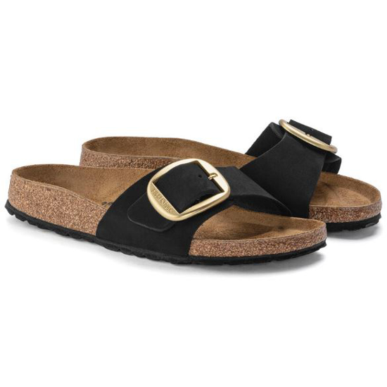 BIRKENSTOCK natikači 1023373 MADRID BIG BUCKLE -narrow- black