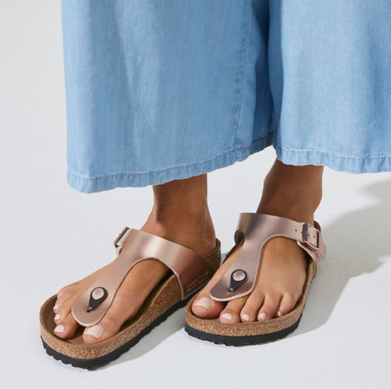 BIRKENSTOCK natikači 1023943 GIZEH -regular- copper