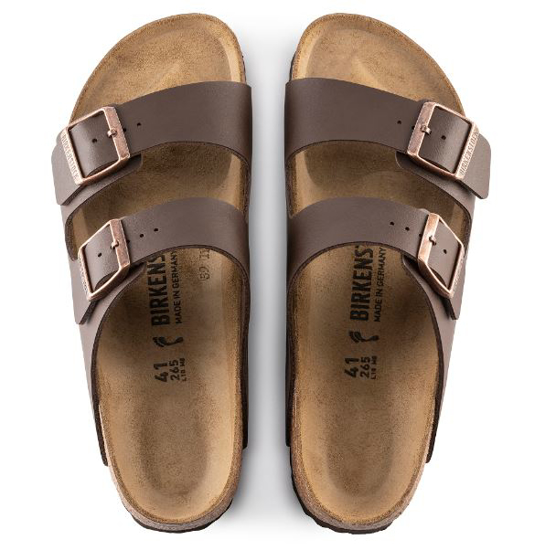 BIRKENSTOCK natikači 51701 ARIZONA -regular-  dark brown