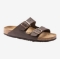 BIRKENSTOCK natikači ARIZONA -regular- dark brown