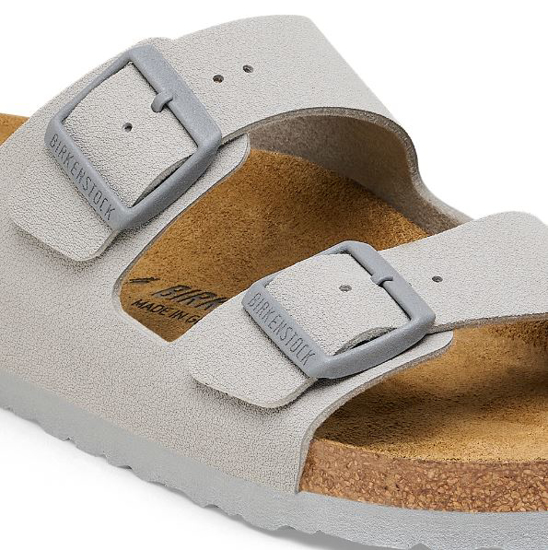 BIRKENSTOCK natikači 1027696 ARIZONA -narrow- stone coin