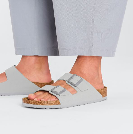 BIRKENSTOCK natikači 1027696 ARIZONA -narrow- stone coin