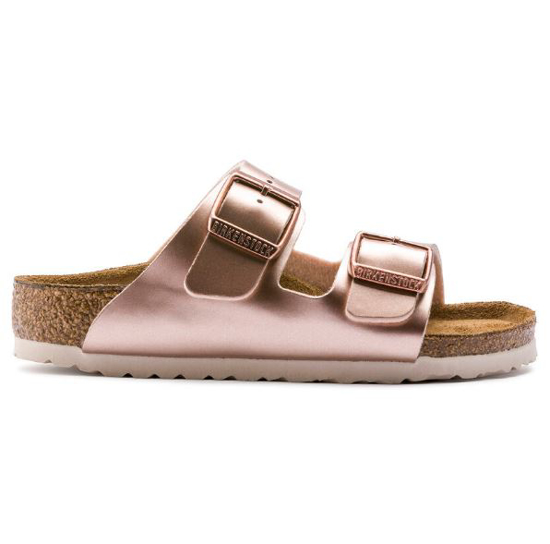 BIRKENSTOCK natikači 1012478 ARIZONA KIDS -narrow- electric metallic copper