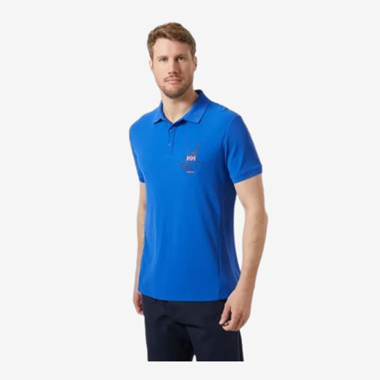 HELLY HANSEN m polo majica 34416 543 HP RACE SAILING POLO cobalt