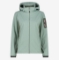 CMP ž softshell LIGHT SOFTSHELL JACKET WITH DETACHABLE HOOD light jade
