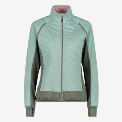 CMP ž softshell/brezrokavnik 30A2276 E421 WOMEN JACKET WITH DETACHABLE SLEEVES jade