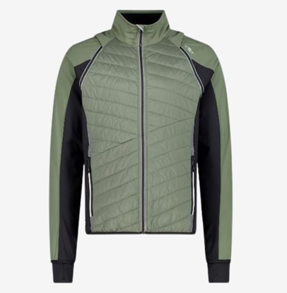 CMP m softshell/brezrokavnik 30A2647 E452 JACKET WITH DETACHABLE SLEEVES salvia
