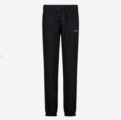 CMP  ž hlače 3C83176 U901 EXTRA LIGHT TROUSERS WITH CUFF nero