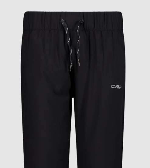 CMP  ž hlače 3C83176 U901 EXTRA LIGHT TROUSERS WITH CUFF nero