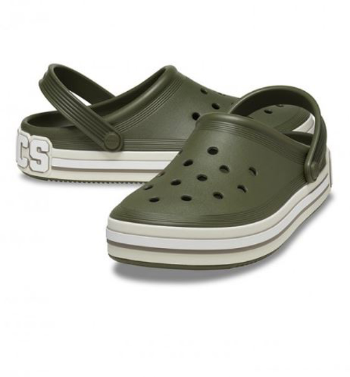 CROCS OFF COURT LOGO CLOG 209651 army green