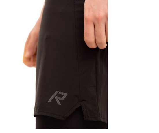 RUKKA m hlače 5 75880144R 990 MAANINKA 2 IN 1 RUNNING SHORTS black