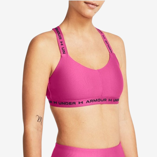 UNDER ARMOUR ž trening top 1361033-686 CROSSBACK LOW fucsia