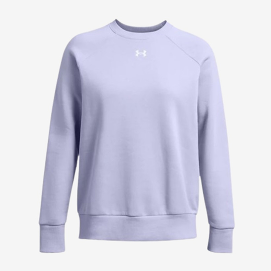 UNDER ARMOUR ž pulover 1379508-539 RIVAL FLEECE celeste white