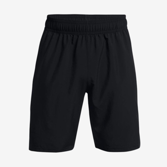 UNDER ARMOUR m hlače 1383356-001 TECH WOVEN WORDMARK SHORTS black