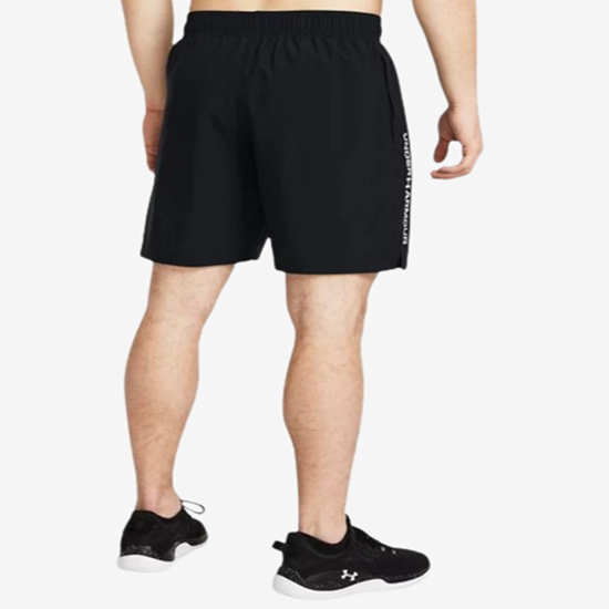 UNDER ARMOUR m hlače 1383356-001 TECH WOVEN WORDMARK SHORTS black