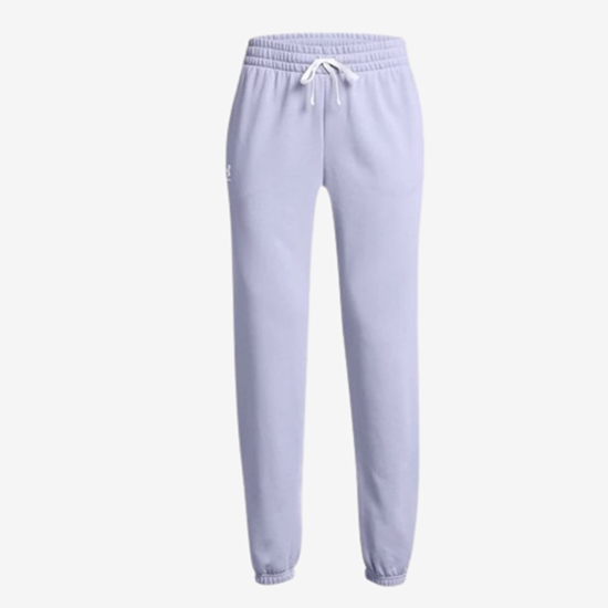 UNDER ARMOUR ž hlače 1382735-539 RIVAL TERRY JOGGERS celeste white