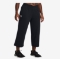 UNDER ARMOUR ž hlače UA RIVAL TERRY WIDE LEG CROP PANTS black